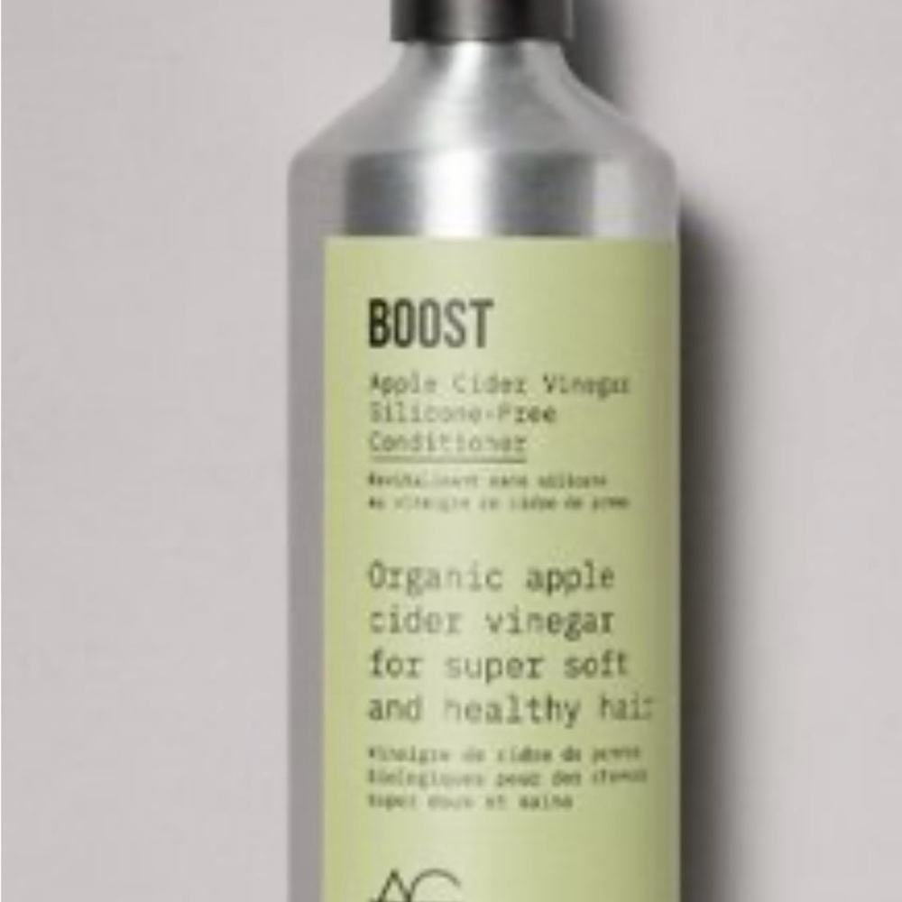 Boost Apple Cider Vinegar Conditioner - Silver and Green